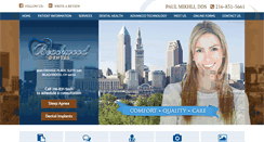 Desktop Screenshot of beachwooddental.com