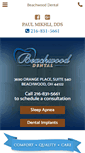 Mobile Screenshot of beachwooddental.com